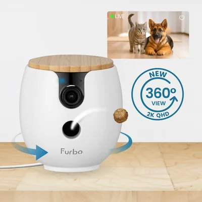 Furbo Mini 360 2K QHD Pet Camera