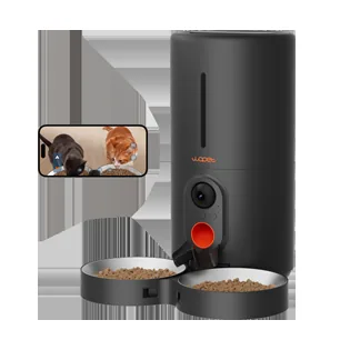 WOPET Automatic Cat Feeder with Camera for Two Cats, 6L